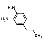 CAS 登录号：346001-28-3， 4-丙基-1,2-苯二胺