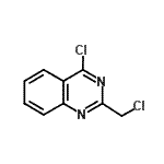 CAS 登录号：34637-41-7， 4-氯-2-(氯甲基)喹唑啉