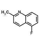 CAS 登录号：346604-38-4， 5-氟-2-甲基喹啉
