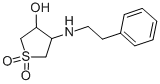 CAS#: 347364-75-4, 1,1-Dioxo-4-phenethylamino-tetrahydro-thiophen-3-ol
