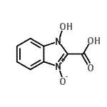 CAS 登录号：34759-73-4， 1-羟基-3-氧代-苯并咪唑-3-鎓-2-羧酸