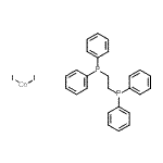 CAS 登录号：34775-39-8， 1,2-乙烷二基二(二苯基膦)-二碘钴(1:1)