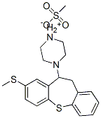 CAS 登录号:34775-83-2, 4-(10,11-二氢-8-(甲硫基)二苯并(b,f)硫杂卓-10-基)哌嗪鎓甲烷磺酸盐
