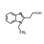 CAS 登录号：347839-25-2， 2-(1-乙基-1H-苯并咪唑-2-基)乙醇