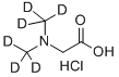 CAS 登录号：347840-03-3， N,N-二甲基-D6-甘氨酸盐酸盐