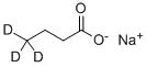 CAS 登录号：347840-05-5， 丁酸钠-4,4,4-D3