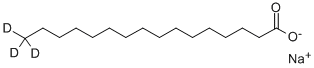 CAS 登录号：347841-37-6， 十六酸钠-16,16,16-D3
