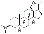 CAS 登录号：3481-84-3， (20R)-18,20-环氧-N,N-二甲基-5alpha-孕甾烷-3beta-胺