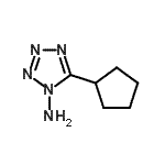 CAS 登录号：348113-26-8， 5-环戊基-1H-四唑-1-胺