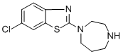 CAS 登录号：348134-09-8， 6-氯-2-(1,4-二氮杂环庚-1-基)-1,3-苯并噻唑