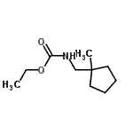 CAS 登录号：348165-65-1， 乙基[(1-甲基环戊基)甲基]氨基甲酸酯