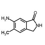 CAS 登录号：348165-77-5， 6-氨基-5-甲基-1-异吲哚啉酮