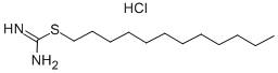 CAS#: 3482-54-0, Carbamimidothioic acid dodecyl ester monohydrochloride