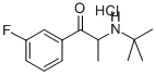 CAS 登录号:34841-38-8, 2-(叔丁基氨基)-1-(3-氟苯基)丙-1-酮盐酸盐