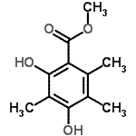 CAS#: 34874-78-7, Methyl 2,4-Dihydroxy-3,5,6-Trimethylbenzoate