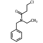 CAS 登录号：349097-78-5， N-苄基-3-氯-N-乙基丙酰胺