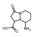 CAS 登录号：349101-83-3， 8-氨基-3-氧代八氢-1-吲嗪羧酸