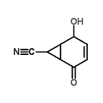 CAS 登录号：349113-16-2， 2-羟基-5-氧代双环[4.1.0]庚-3-烯-7-甲腈
