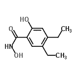 CAS 登录号：349392-86-5， 4,5-二乙基-N,2-二羟基苯甲酰胺