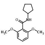 CAS 登录号：349397-61-1， N-环戊基-2,6-二甲氧基苯甲酰胺