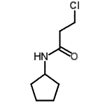 CAS 登录号：349403-75-4， 3-氯-N-环戊基丙酰胺
