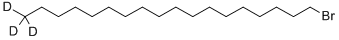 CAS 登录号：349553-85-1， 1-溴十八烷-18,18,18-D3