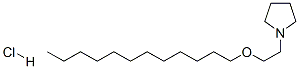 CAS#: 34965-01-0, 1-(2-Dodecoxyethyl)Pyrrolidine Hydrochloride