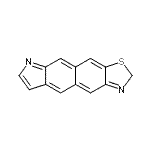 CAS 登录号：350028-29-4， 2H-吲哚并[5,6-f][1,3]苯并噻唑