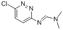 CAS 登录号：35053-55-5， N'-(6-氯哒嗪-3-基)-N,N-二甲基亚胺甲酰胺