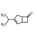 CAS 登录号：35071-54-6， 3-异丙基双环[3.2.0]庚-2-烯-6-酮