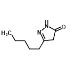 CAS 登录号：35087-30-0， 5-戊基-2,4-二氢-3H-吡唑-3-酮