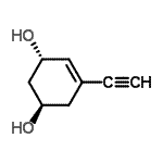 CAS 登录号：350985-74-9， (1R,3S)-5-乙炔基-4-环己烯-1,3-二醇