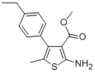 CAS#: 350989-69-4, 2-Amino-4-(4-Ethylphenyl)-5-Methylthiophene-3-Carboxylic Acid Methyl Ester