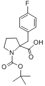 CAS 登录号：351002-78-3， 叔丁氧羰基-alpha-(4-氟苄基)-DL-脯氨酸