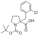 CAS 登录号：351002-86-3， 叔丁氧羰基-alpha-(2-氯苄基)-DL-脯氨酸