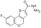 CAS 登录号：351003-41-3， 8-氟-4H-噻吩并[3,2-c]苯并吡喃-2-甲酰肼