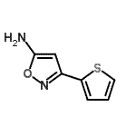 CAS 登录号：35113-40-7， 3-(2-噻吩基)-1,2-恶唑-5-胺