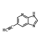 CAS 登录号：351325-04-7， 6-乙炔基-1H-咪唑并[4,5-b]吡啶
