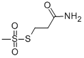 CAS 登录号：351422-28-1， [2-(氨基羰基)乙基] 甲烷硫代磺酸酯