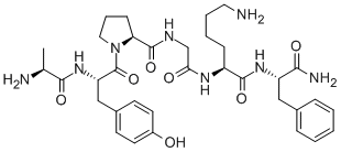 CAS#: 352017-71-1, H-Ala-Tyr-Pro-Gly-Lys-Phe-NH2