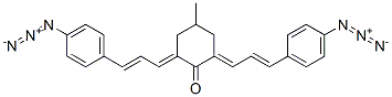CAS#: 35210-50-5, (2E,6Z)-2,6-Bis[(E)-3-(4-Azidophenyl)Prop-2-Enylidene]-4-Methylcyclohexan-1-One