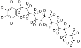 CAS 登录号：352431-31-3， 1-苯基十五烷-D36