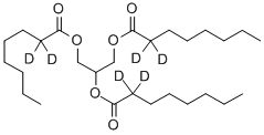 CAS#: 352431-34-6, Glyceryl Tri(Octanoate-2,2-D2)
