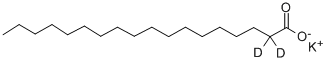 CAS 登录号：352438-86-9， 硬脂酸钾-2,2-D2
