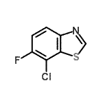 CAS#: 352529-93-2, 7-Chloro-6-Fluoro-1,3-Benzothiazole