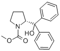 CAS 登录号：352535-69-4， (R)-(+)-N-甲氧羰基-alpha,alpha-二苯基-2-吡咯烷甲醇