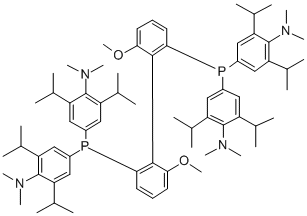 CAS 登录号：352655-40-4， (R)-(-)-2,2'-二[二(3,5-二异丙基-4-二甲胺苯基)膦基]-6,6'-二甲氧基-1,1'-联苯