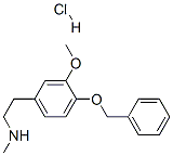 CAS 登录号:35266-64-9, N-甲基-4-苄氧基-3-甲氧基苯乙胺盐酸盐