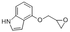 CAS 登录号：35308-87-3， 4-(环氧乙烷-2-基甲氧基)-1H-吲哚