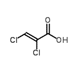 CAS 登录号：3533-68-4， (2Z)-2,3-二氯丙烯酸